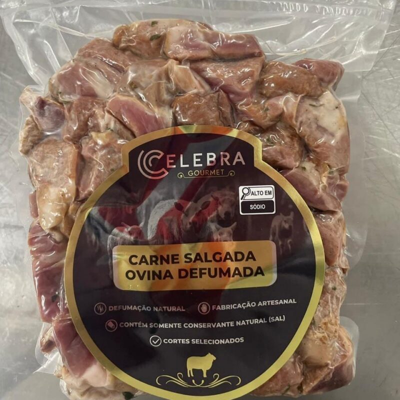 CHARQUE OVINO - CARNE SALGADA DEFUMADA